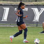 Taliyah Spain. UTSA women's soccer lost to No. 9-ranked TCU 1-0 on Sunday, Aug. 17, 2025, at Park West Athletics Complex. - photo by Joe Alexander