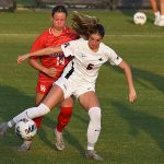 Bryn Maxwell. UTSA tied Houston 0-0 in the Roadrunners' women's soccer season opener on Thursday, Aug. 14, 2025, at Park West Athletics Complex. - photo by Joe Alexander