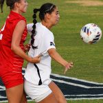 Ava Jackson. UTSA tied Houston 0-0 in the Roadrunners' women's soccer season opener on Thursday, Aug. 14, 2025, at Park West Athletics Complex. - photo by Joe Alexander