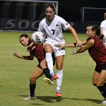 Ava Jackson. UTSA women's soccer's 1-0 victory over Lamar on Sunday, Aug. 24, 2025, at Park West Athletics Complex. - photo by Joe Alexander