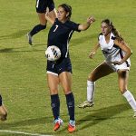 Ava Jackson. UTSA women's soccer lost to No. 9-ranked TCU 1-0 on Sunday, Aug. 17, 2025, at Park West Athletics Complex. - photo by Joe Alexander