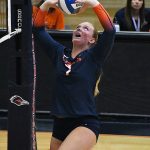 Makenna Wiepert. UTSA's volleyball scrimmage on Friday night at the Convocation Center. - photo by Joe Alexander