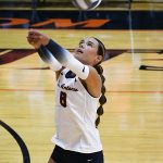 Peyton Turner. UTSA volleyball lost to Stephen F. Austin 3-0 in the season opener for both teams on Friday, Aug. 29, 2025, at the Convocation Center. - photo by Joe Alexander