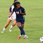 Izzy Lane. No. 9-ranked TCU beat UTSA 1-0 in women's soccer on Sunday, Aug. 17, 2025, at Park West Athletics Complex. - photo by Joe Alexander