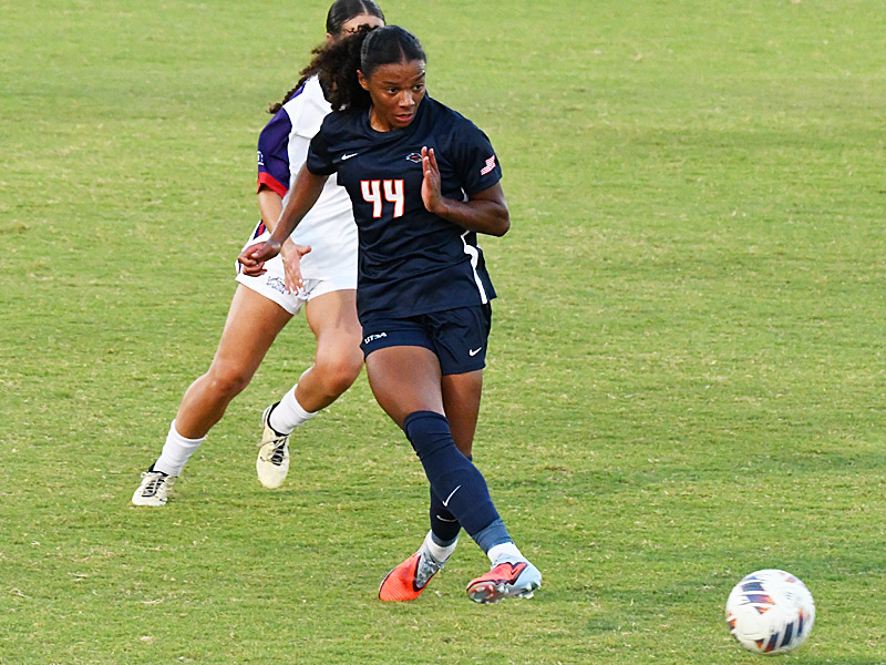 Izzy Lane. No. 9-ranked TCU beat UTSA 1-0 in women's soccer on Sunday, Aug. 17, 2025, at Park West Athletics Complex. - photo by Joe Alexander