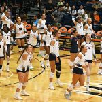 UTSA volleyball lost to Stephen F. Austin 3-0 in the season opener for both teams on Friday, Aug. 29, 2025, at the Convocation Center. - photo by Joe Alexander
