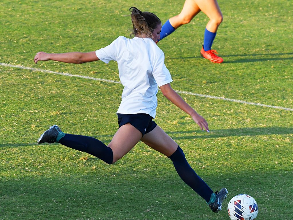 UTSA beat A&M-Corpus Christi 6-0 in a women's soccer exhibition on Sunday, Aug. 3, 2025, at UTSA Park West. - photo by Joe Alexander
