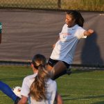 UTSA beat A&M-Corpus Christi 6-0 in a women's soccer exhibition on Sunday, Aug. 3, 2025, at UTSA Park West. - photo by Joe Alexander