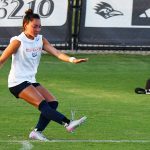 UTSA beat A&M-Corpus Christi 6-0 in a women's soccer exhibition on Sunday, Aug. 3, 2025, at UTSA Park West. - photo by Joe Alexander