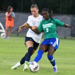 UTSA beat A&M-Corpus Christi 6-0 in a women's soccer exhibition on Sunday, Aug. 3, 2025, at UTSA Park West. - photo by Joe Alexander