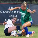 UTSA beat A&M-Corpus Christi 6-0 in a women's soccer exhibition on Sunday, Aug. 3, 2025, at UTSA Park West. - photo by Joe Alexander