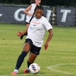 UTSA beat A&M-Corpus Christi 6-0 in a women's soccer exhibition on Sunday, Aug. 3, 2025, at UTSA Park West. - photo by Joe Alexander