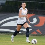 UTSA beat A&M-Corpus Christi 6-0 in a women's soccer exhibition on Sunday, Aug. 3, 2025, at UTSA Park West. - photo by Joe Alexander