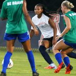 UTSA beat A&M-Corpus Christi 6-0 in a women's soccer exhibition on Sunday, Aug. 3, 2025, at UTSA Park West. - photo by Joe Alexander