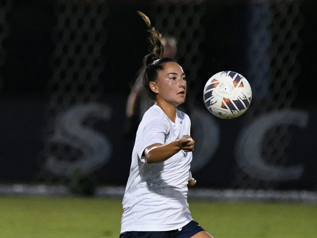 UTSA beat A&M-Corpus Christi 6-0 in a women's soccer exhibition on Sunday, Aug. 3, 2025, at UTSA Park West. - photo by Joe Alexander
