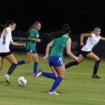 UTSA beat A&M-Corpus Christi 6-0 in a women's soccer exhibition on Sunday, Aug. 3, 2025, at UTSA Park West. - photo by Joe Alexander