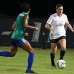 UTSA beat A&M-Corpus Christi 6-0 in a women's soccer exhibition on Sunday, Aug. 3, 2025, at UTSA Park West. - photo by Joe Alexander