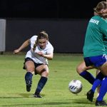 UTSA beat A&M-Corpus Christi 6-0 in a women's soccer exhibition on Sunday, Aug. 3, 2025, at UTSA Park West. - photo by Joe Alexander