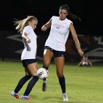 UTSA beat A&M-Corpus Christi 6-0 in a women's soccer exhibition on Sunday, Aug. 3, 2025, at UTSA Park West. - photo by Joe Alexander