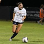 UTSA beat A&M-Corpus Christi 6-0 in a women's soccer exhibition on Sunday, Aug. 3, 2025, at UTSA Park West. - photo by Joe Alexander