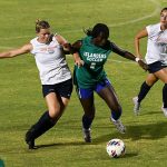 UTSA beat A&M-Corpus Christi 6-0 in a women's soccer exhibition on Sunday, Aug. 3, 2025, at UTSA Park West. - photo by Joe Alexander