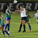 UTSA beat A&M-Corpus Christi 6-0 in a women's soccer exhibition on Sunday, Aug. 3, 2025, at UTSA Park West. - photo by Joe Alexander
