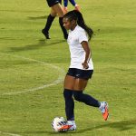 UTSA beat A&M-Corpus Christi 6-0 in a women's soccer exhibition on Sunday, Aug. 3, 2025, at UTSA Park West. - photo by Joe Alexander