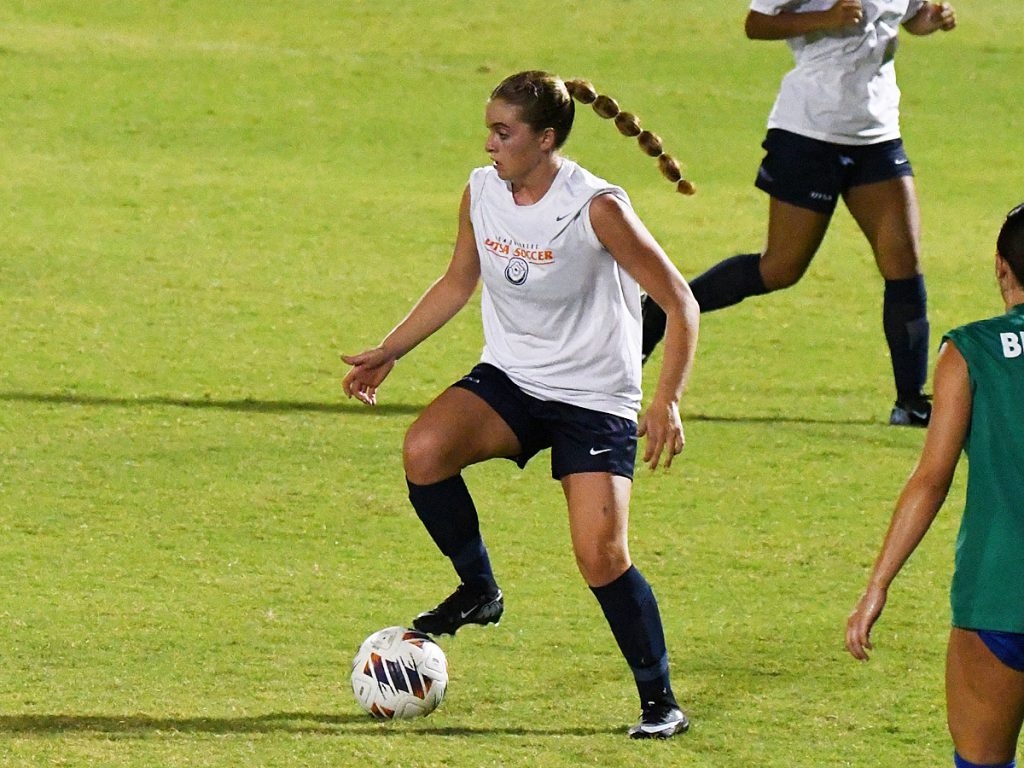 UTSA beat A&M-Corpus Christi 6-0 in a women's soccer exhibition on Sunday, Aug. 3, 2025, at UTSA Park West. - photo by Joe Alexander