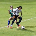 UTSA beat A&M-Corpus Christi 6-0 in a women's soccer exhibition on Sunday, Aug. 3, 2025, at UTSA Park West. - photo by Joe Alexander