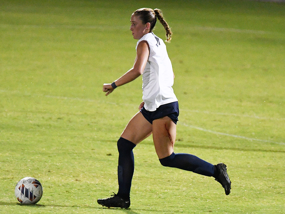 UTSA beat A&M-Corpus Christi 6-0 in a women's soccer exhibition on Sunday, Aug. 3, 2025, at UTSA Park West. - photo by Joe Alexander