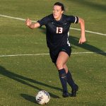 Zoe May. No. 9-ranked TCU beat UTSA 1-0 in women's soccer on Sunday, Aug. 17, 2025, at Park West Athletics Complex. - photo by Joe Alexander