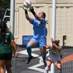 Jasmine Kessler. UTSA and Charlotte tied 1-1 in American Athletic Association women's soccer on Sunday at Park West. - photo by Joe Alexander