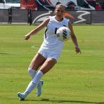 Brooke Viccars. UTSA and Charlotte tied 1-1 in American Athletic Association women's soccer on Sunday at Park West. - photo by Joe Alexander