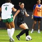 Addi O'Kelley. UTSA's 1-0 American Athletic Conference women's soccer victory over North Texas on Thursday, Sept. 18, 2025, at Park West. - photo by Joe Alexander