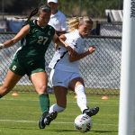 Emelie Ekman. UTSA and Charlotte tied 1-1 in American Athletic Association women's soccer on Sunday at Park West. - photo by Joe Alexander