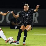 Kennedy Reed. UTSA's 1-0 American Athletic Conference women's soccer victory over North Texas on Thursday, Sept. 18, 2025, at Park West. - photo by Joe Alexander