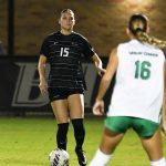 Isabel Peters. UTSA's 1-0 American Athletic Conference women's soccer victory over North Texas on Thursday, Sept. 18, 2025, at Park West. - photo by Joe Alexander