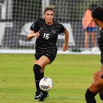 Kacey Grahmann. UTSA's 1-0 American Athletic Conference women's soccer victory over North Texas on Thursday, Sept. 18, 2025, at Park West. - photo by Joe Alexander