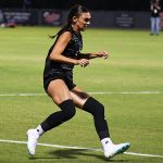 Kamryn Watson. UTSA's 1-0 American Athletic Conference women's soccer victory over North Texas on Thursday, Sept. 18, 2025, at Park West. - photo by Joe Alexander