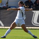 Rylee Miller. UTSA and Charlotte tied 1-1 in American Athletic Association women's soccer on Sunday at Park West. - photo by Joe Alexander