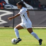 Aaliyaiah Durden. UTSA and Charlotte tied 1-1 in American Athletic Association women's soccer on Sunday at Park West. - photo by Joe Alexander