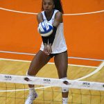 Keelea Alexander. UTSA women's volleyball lost to Tulsa 3-2 in American Athletic Conference action Friday, Sept. 26, 2025, at the Convocation Center. - photo by Joe Alexander