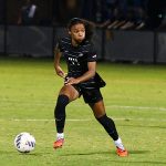 UTSA senior Izzy Lane scored in the 82nd minute of a 1-0 conference victory over North Texas on Thursday, Sept. 18, 2025, at Park West. - photo by Joe Alexander