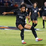 UTSA senior Izzy Lane scored in the 82nd minute of a 1-0 conference victory over North Texas on Thursday, Sept. 18, 2025, at Park West. - photo by Joe Alexander
