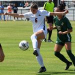 Bryn Maxwell. UTSA and Charlotte tied 1-1 in American Athletic Association women's soccer on Sunday at Park West. - photo by Joe Alexander
