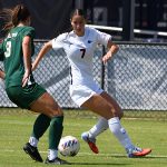 Ava Jackson. UTSA and Charlotte tied 1-1 in American Athletic Association women's soccer on Sunday at Park West. - photo by Joe Alexander