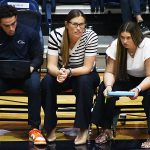 Coach Carol Price-Torok. UTSA women's volleyball lost to Tulsa 3-2 in American Athletic Conference action Friday, Sept. 26, 2025, at the Convocation Center. - photo by Joe Alexander