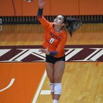 Giada Obregon. UTSA volleyball lost to Rice 3-0 on Sunday, Oct. 12, 2025, at the Convocation Center. - photo by Joe Alexander