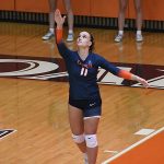 Ilaria Durante. East Carolina 3-0 in American Athletic Conference volleyball on Sunday, Oct. 19, 2025, at the Convocation Center. - photo by Joe Alexander