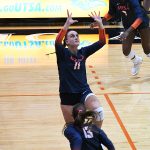 Ilaria Durante. UTSA volleyball lost to Rice 3-0 on Sunday, Oct. 12, 2025, at the Convocation Center. - photo by Joe Alexander